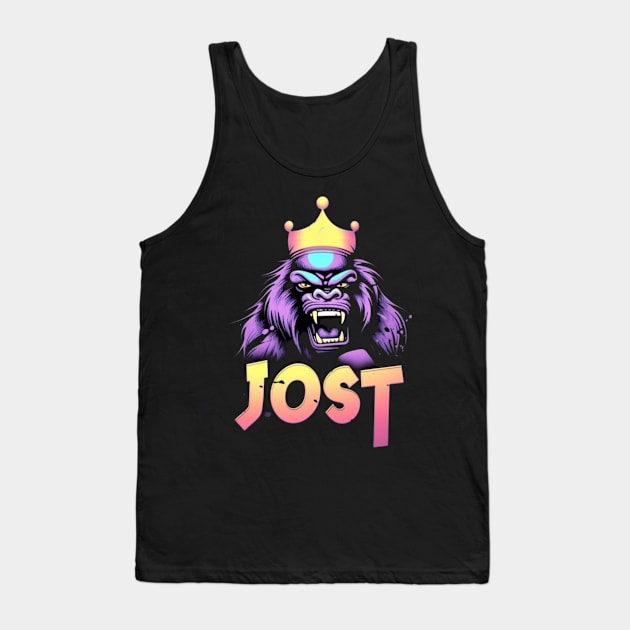 Crazy Cool Monkey Tank Top by NedisDesign